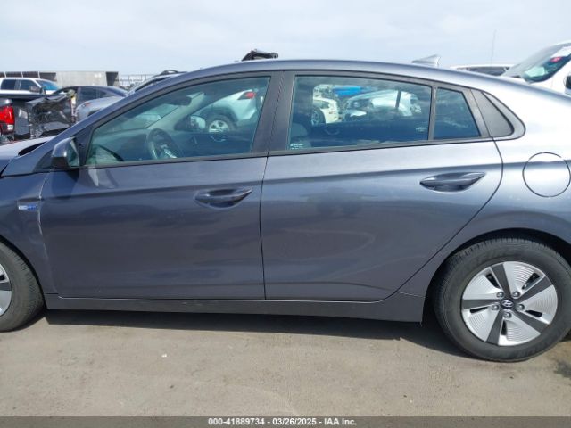 KMHC65LC1KU174214 Hyundai Ioniq Hybrid Blue