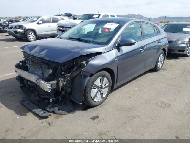 KMHC65LC1KU174214 Hyundai Ioniq Hybrid Blue