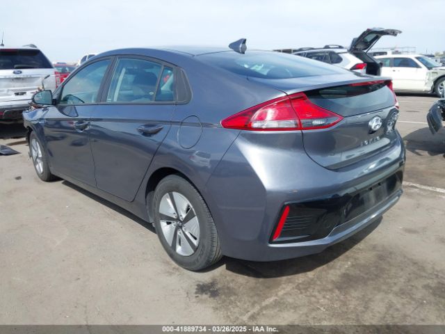 KMHC65LC1KU174214 Hyundai Ioniq Hybrid Blue