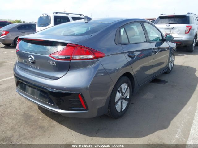 KMHC65LC1KU174214 Hyundai Ioniq Hybrid Blue