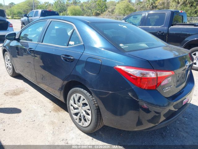 2T1BURHE4KC188581 Toyota COROLLA LE