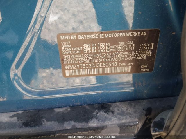 2018 MINI COUNTRYMAN WMZYT5C30J3E60548 Photo 8