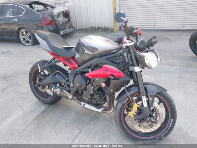 2016 TRIUMPH MOTORCYCLE STREET TRIPLE SMTL03NE7GT745602