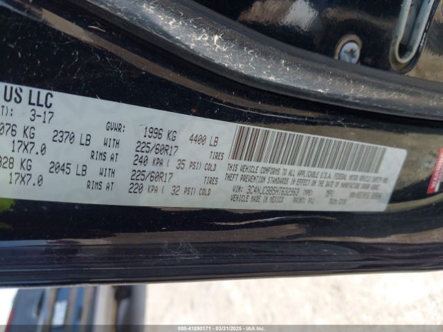 3C4NJCBB5HT632963 Jeep New Compass Latitude Fwd