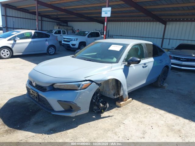 2HGFE2F58PH553965 Honda Civic Sport