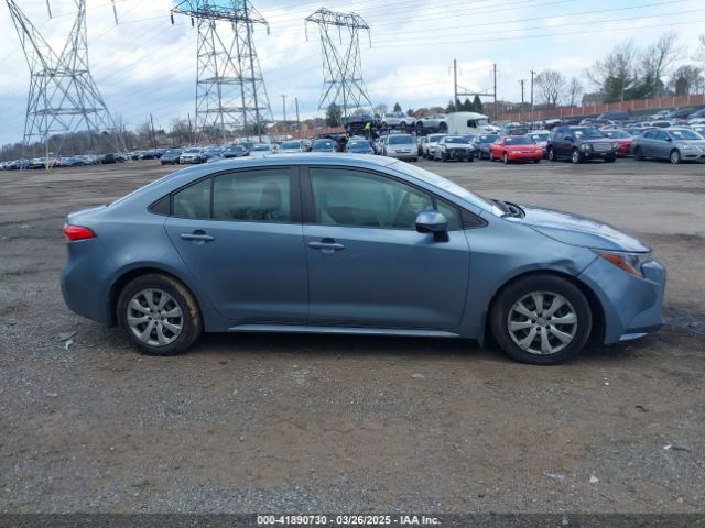 JTDEPRAE3LJ007619 Toyota COROLLA LE