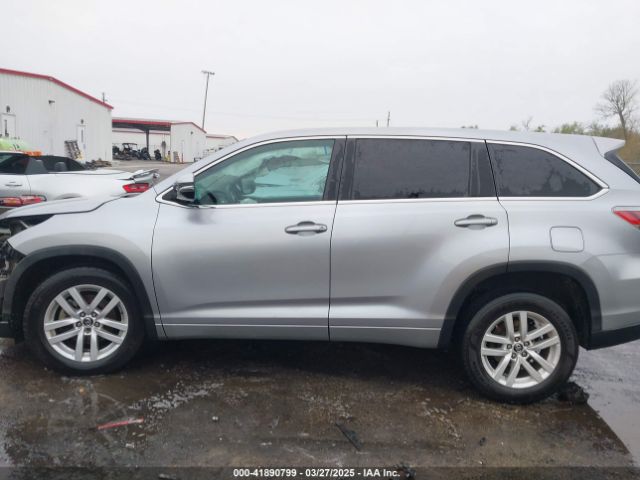 5TDZARFH4GS022855 Toyota Highlander Le