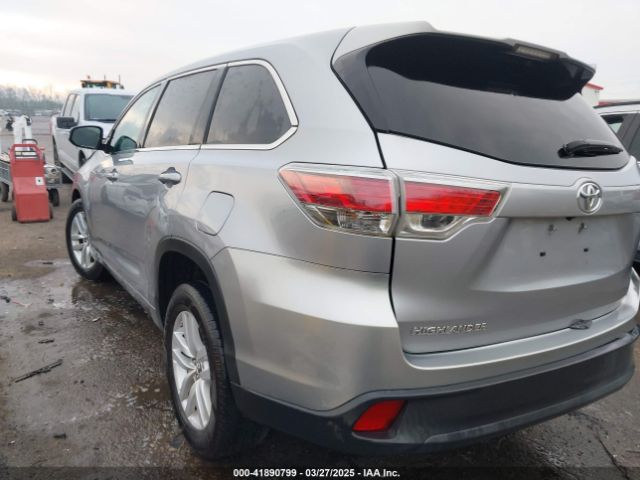 5TDZARFH4GS022855 Toyota Highlander Le