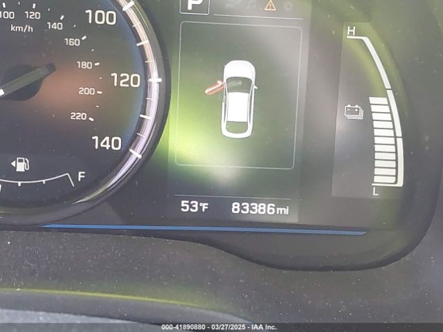 KMHC65LC7JU065772 Hyundai Ioniq Hybrid Blue