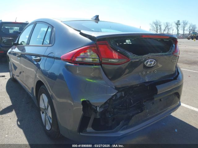 KMHC65LC7JU065772 Hyundai Ioniq Hybrid Blue