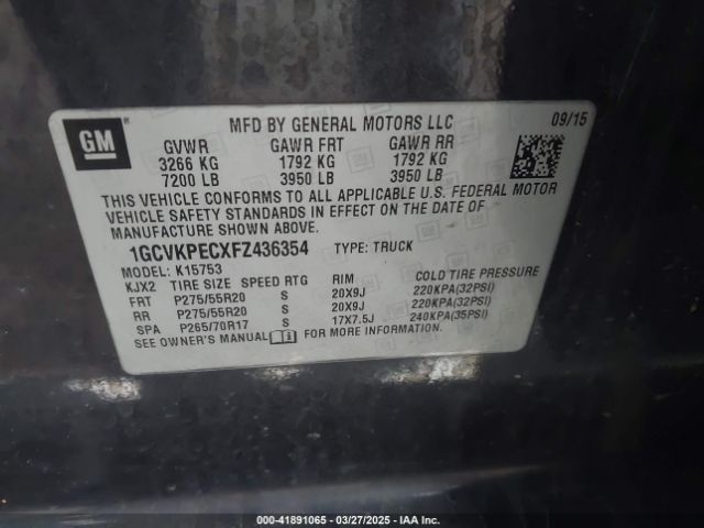 1GCVKPECXFZ436354 Chevrolet Silverado 1500 Ls