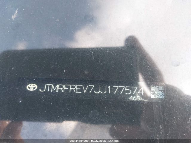 JTMRFREV7JJ177574 Toyota 2ar-fe