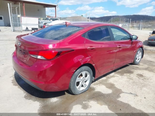 5NPDH4AE5FH573354 Hyundai ELANTRA SE