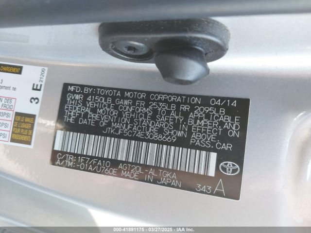 JTKJF5C74E3088669 Scion TC