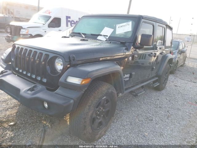 1C4HJXDN9LW222181 Jeep Wrangler Unlimited Sport 4x4