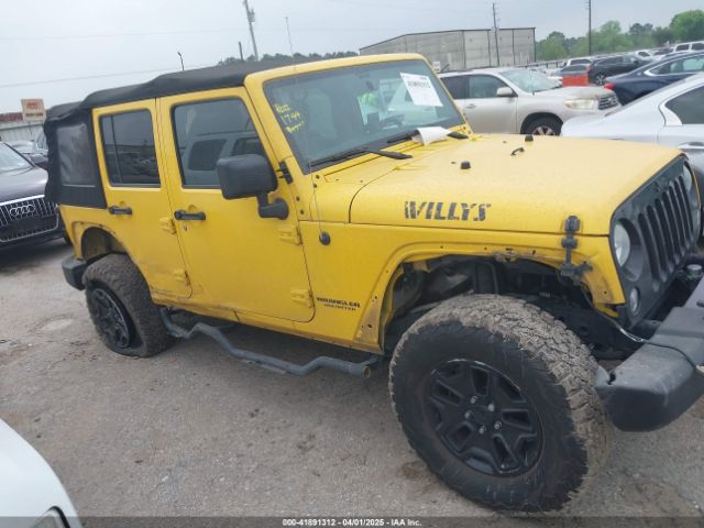 1C4BJWDG4FL581994 Jeep Wrangler Unlimited Willys Wheeler