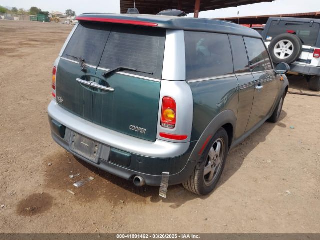 2009 MINI COOPER CLUBMAN WMWML335X9TX36146 Photo 3