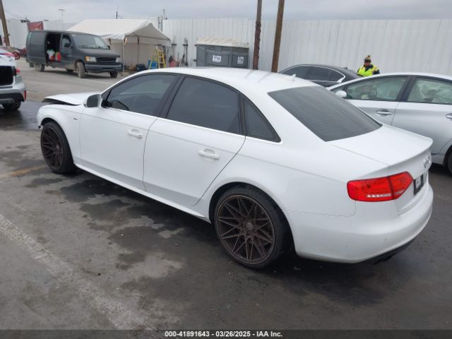 2012 AUDI A4 WAUEFAFLXCA067423 Photo 2