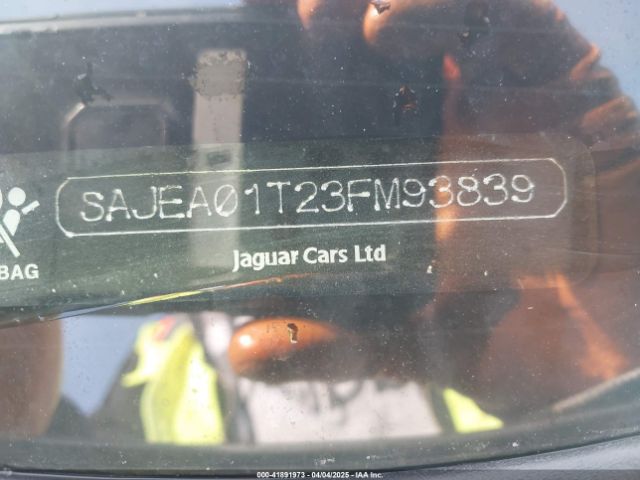 2003 JAGUAR S-TYPE SAJEA01T23FM93839 Photo 8
