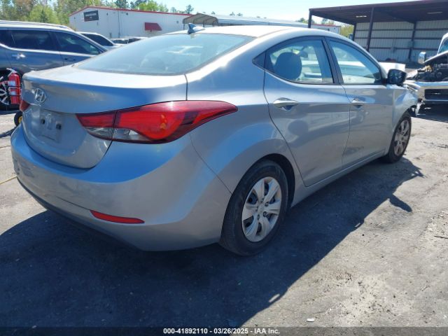 5NPDH4AE2GH686342 Hyundai ELANTRA SE