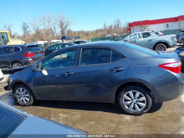 2T1BURHE3EC069179 Toyota COROLLA LE