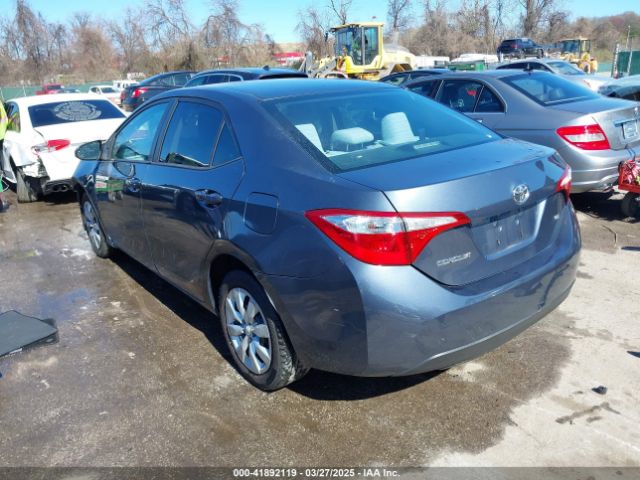 2T1BURHE3EC069179 Toyota COROLLA LE