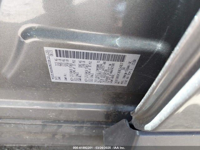 5N1BT3BB1PC881487 Nissan Rogue Sv Intelligent Awd