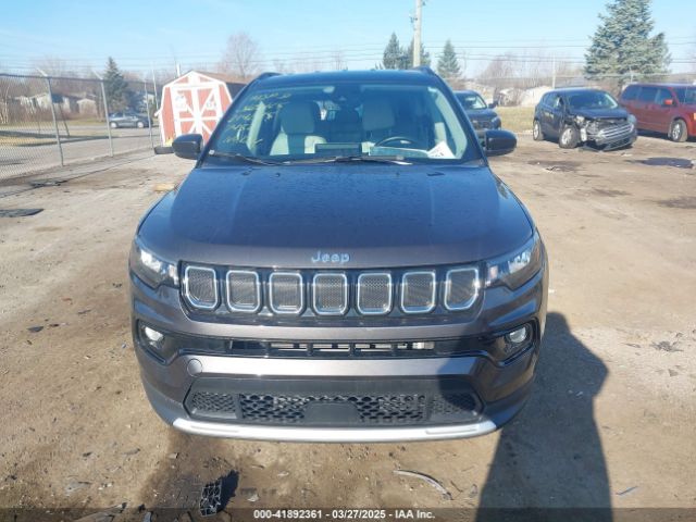 3C4NJDCB6NT197452 Jeep Compass Limited 4x4