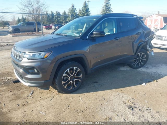 3C4NJDCB6NT197452 Jeep Compass Limited 4x4