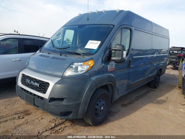 3C6URVJGXLE108421 RAM Promaster 3500 Cargo Van High Roof 159 Wb Ext