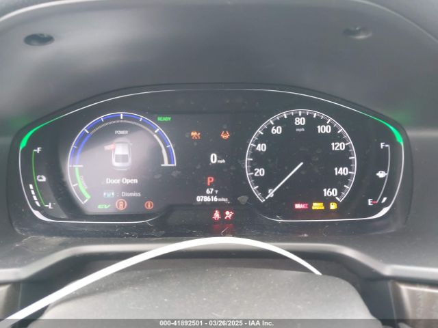 1HGCV3F48MA012277 Honda Accord Hybrid Ex