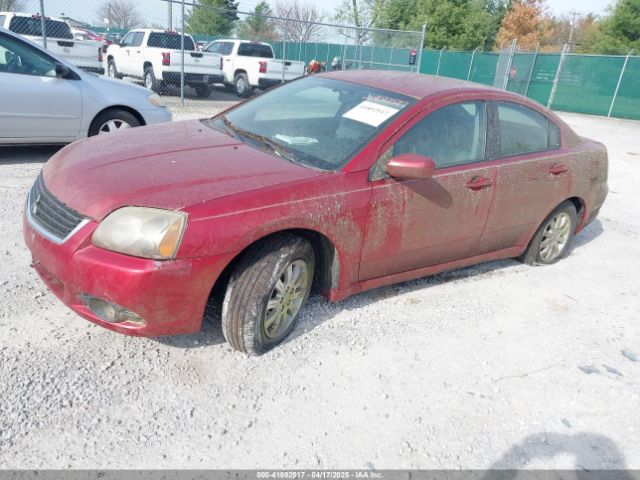 2009 MITSUBISHI GALANT 4A3AB36F09E029989 Photo 1