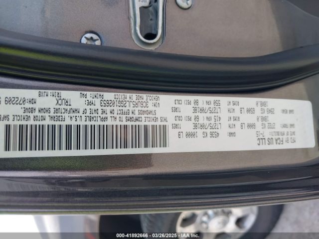2016 RAM 2500 3C6UR5JL2GG102653 Photo 8