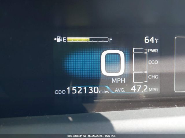 JTDKBRFU3G3005025 Toyota Prius Two