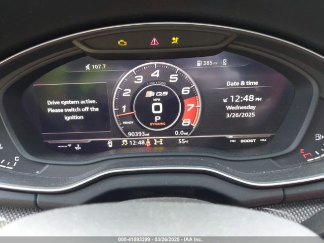 WA1C4AFY2K2071710 Audi Sq5 3.0t Premium