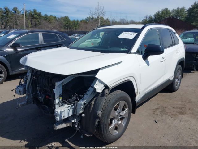 JTMLWRFV3ND566527 Toyota Rav4 Hybrid Le