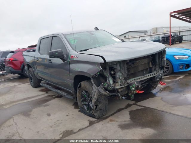 3GCPYCEF3MG216741 Chevrolet Silverado 1500 4wd  Short Bed Custom Trail Boss