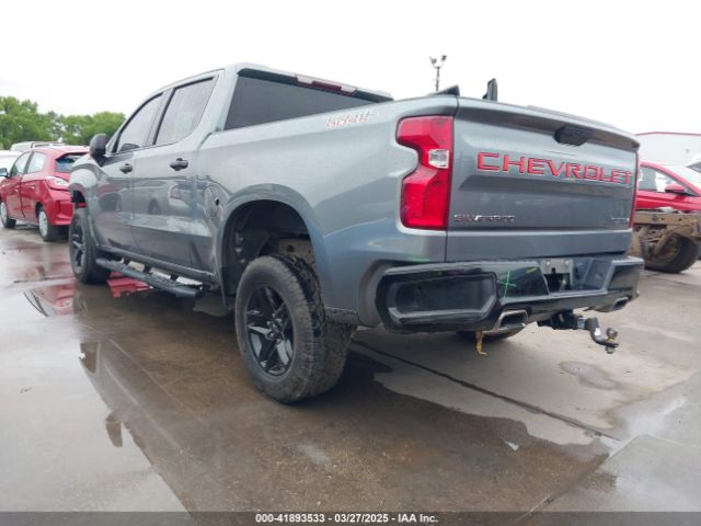 3GCPYCEF3MG216741 Chevrolet Silverado 1500 4wd  Short Bed Custom Trail Boss