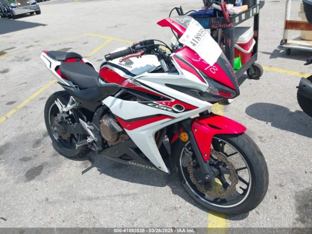2018 HONDA CBR500 MLHPC4415J5500950