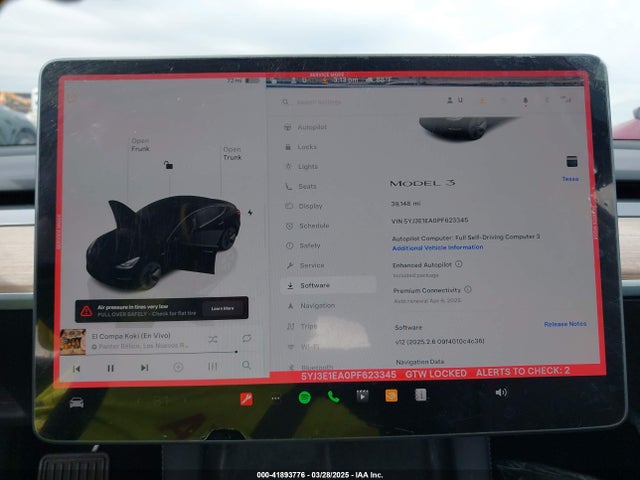 2023 TESLA MODEL 3 5YJ3E1EA0PF623345 Photo 6