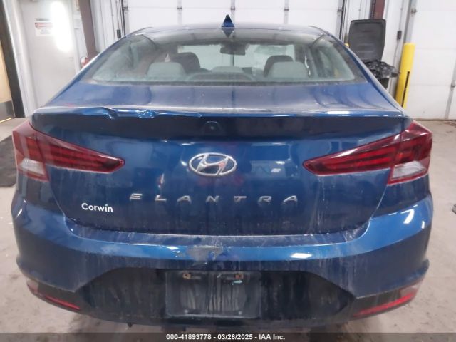 5NPD84LF8KH427627 Hyundai ELANTRA SEL