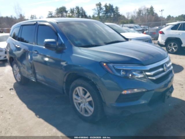 5FNYF6H12GB079460 Honda PILOT LX