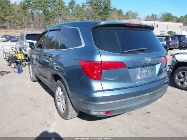 5FNYF6H12GB079460 Honda PILOT LX