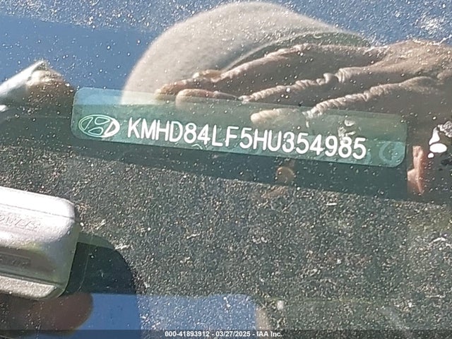 KMHD84LF5HU354985 Hyundai Elantra Limited