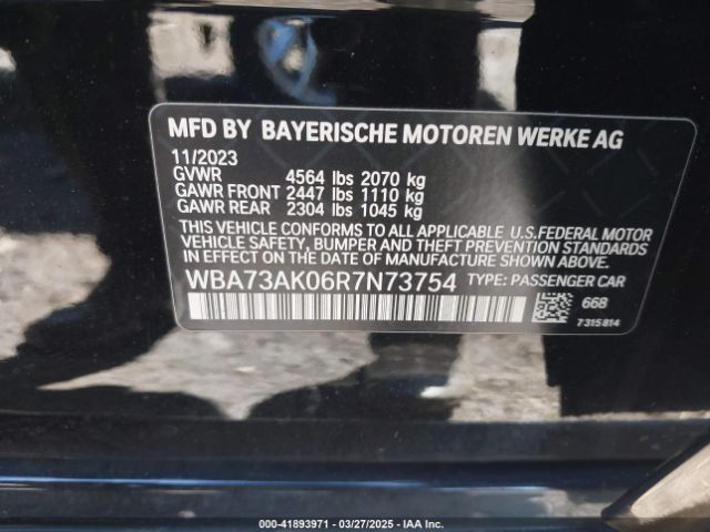 2024 BMW 228 GRAN COUPE WBA73AK06R7N73754 Photo 8