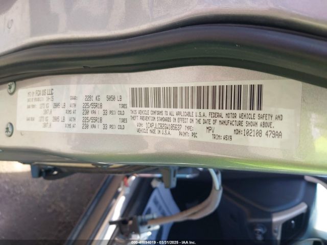 1C4PJLCB2GW185637 Jeep Cherokee Altitude