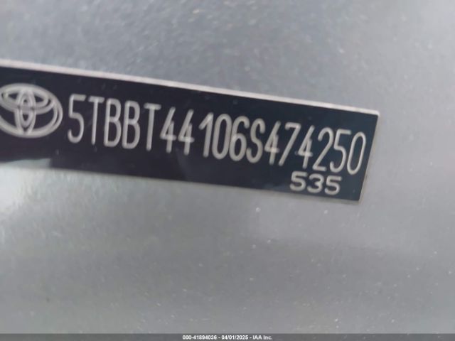 2006 TOYOTA TUNDRA 5TBBT44106S474250 Photo 8