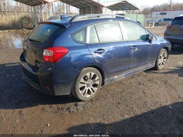 JF1GPAU68GH268469 Subaru Impreza 2.0i Sport Limited
