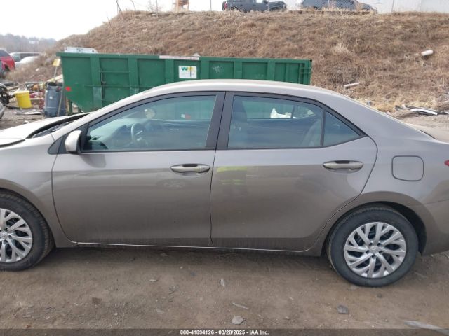 2T1BURHE9KC148271 Toyota COROLLA LE