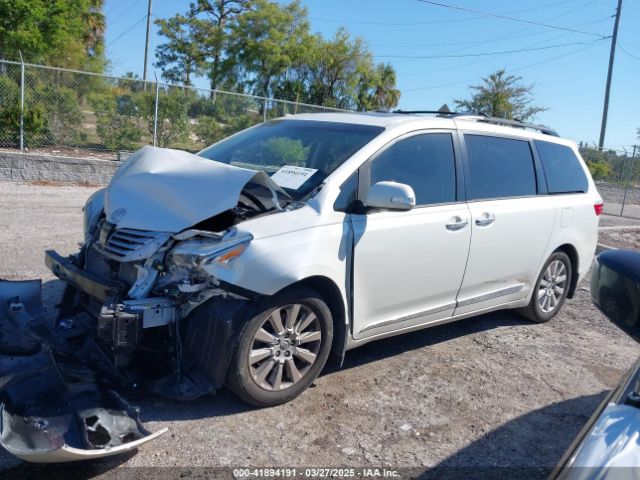 5TDYK3DC8GS758226 Toyota Sienna Limited Premium 7 Passenger